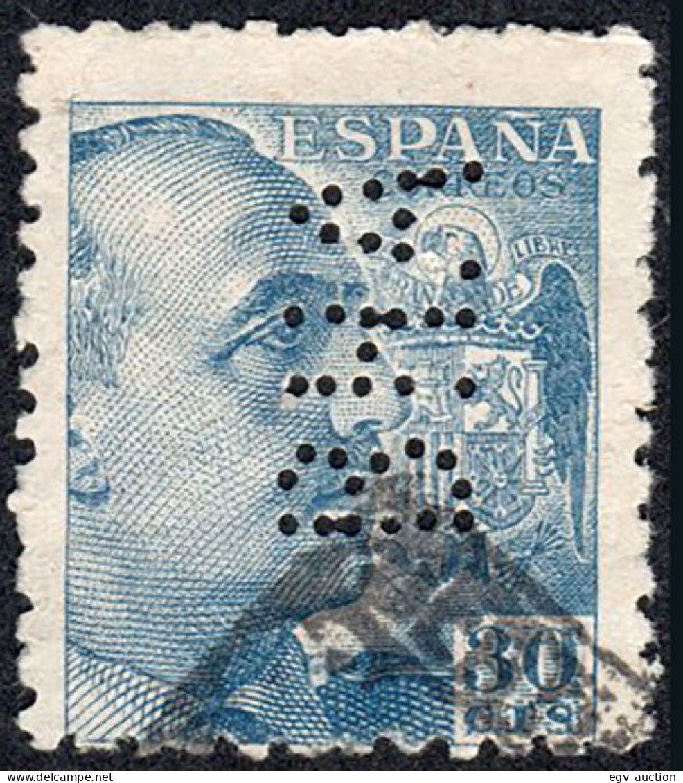 Madrid - Perforado - Edi O 924 - "BHA" Grande (Banco) - Oblitérés