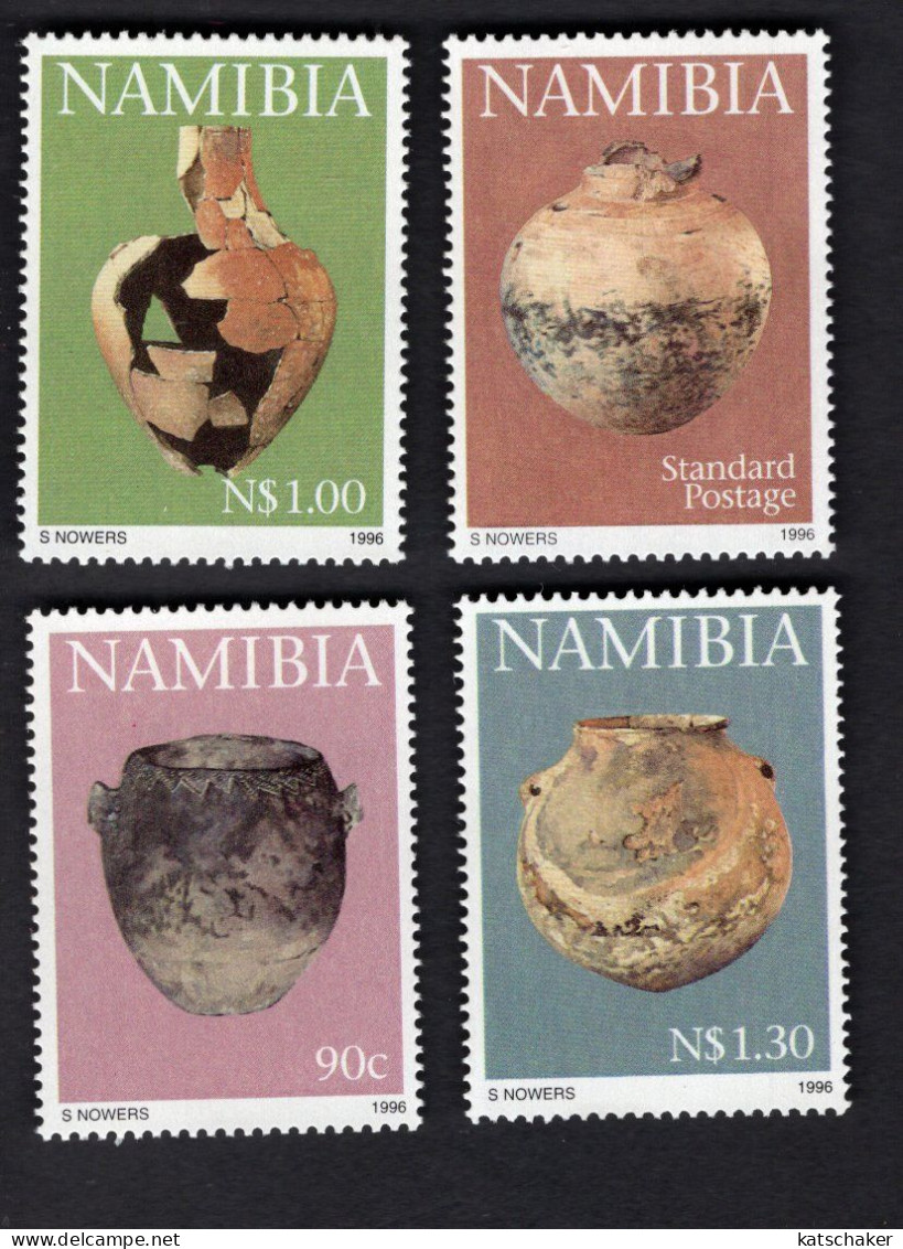 2025370979 1996 SCOTT 812 815 (XX) POSTFRIS MINT NEVER HINGED - EARLY PASTORAL POTTERY - Namibie (1990- ...)