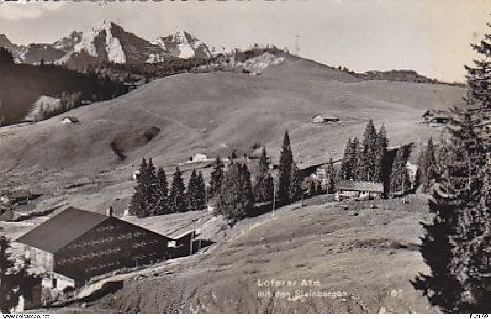 AK 210749 AUSTRIA - Loferer Alm Mit Steinbergen - Lofer