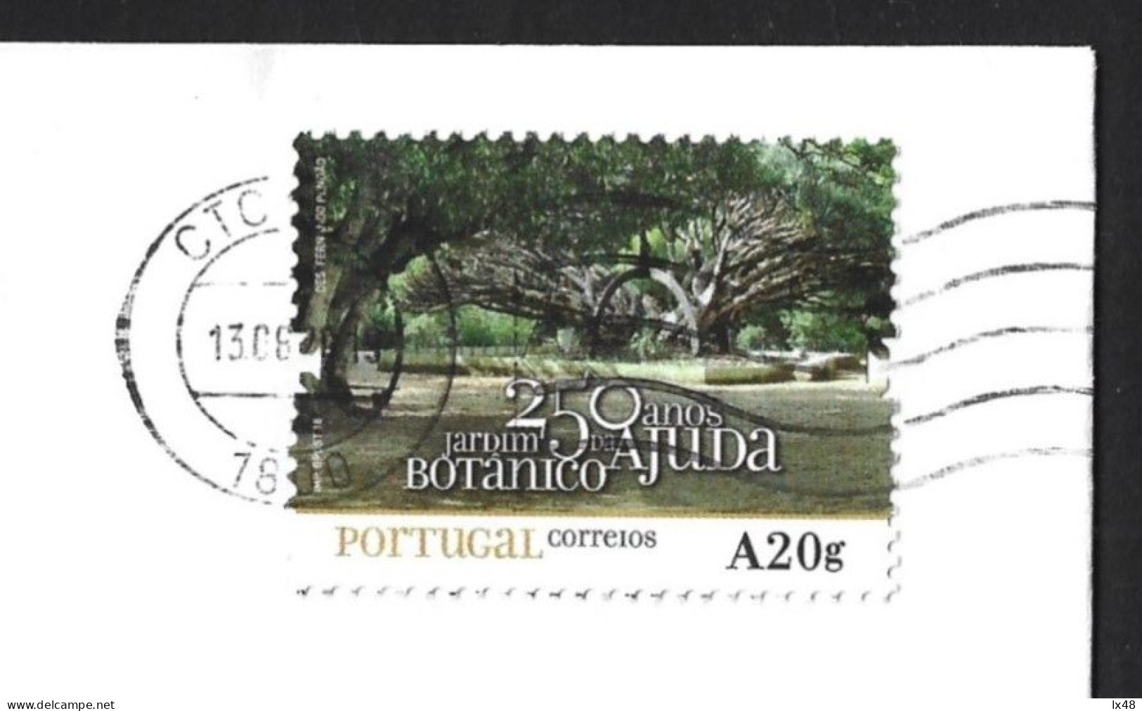 Dragon Tree. Centennial Tree Lisbon Botanical Garden. Urgent Letter With Stamp From Dragoeiro. Drakenboom. Drachenbaum. - Umweltschutz Und Klima