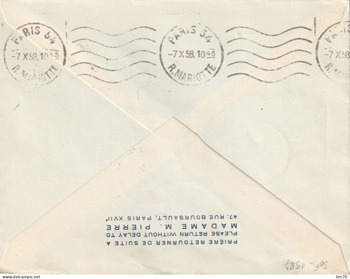 CAD  POITIER - GARE -  VIENNE - Manual Postmarks