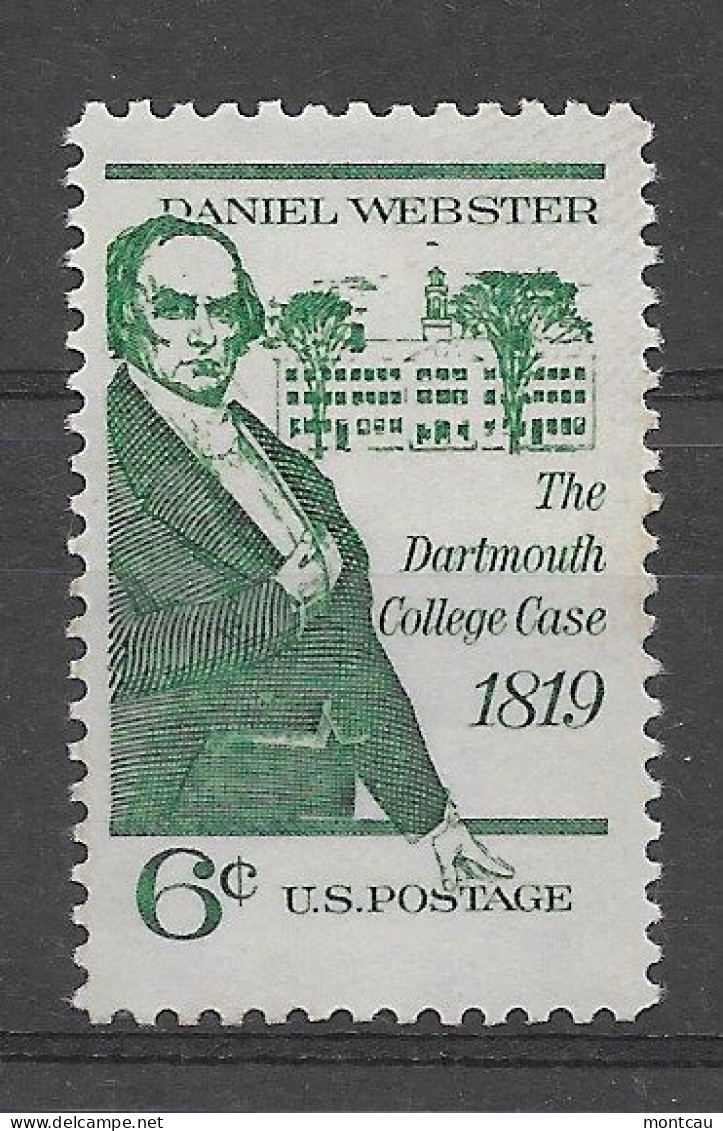 USA 1969.  Webster Sc 1380  (**) - Nuovi