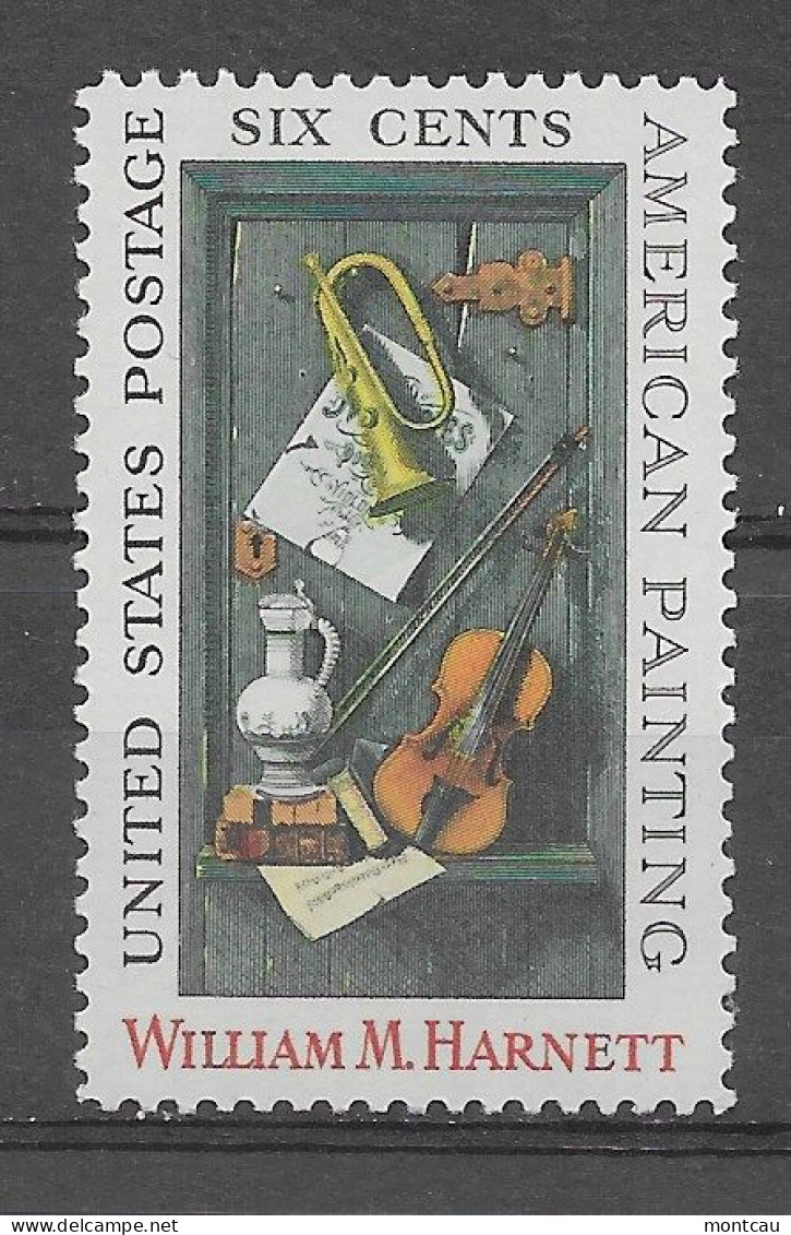 USA 1969.  Harnett Sc 1386  (**) - Unused Stamps
