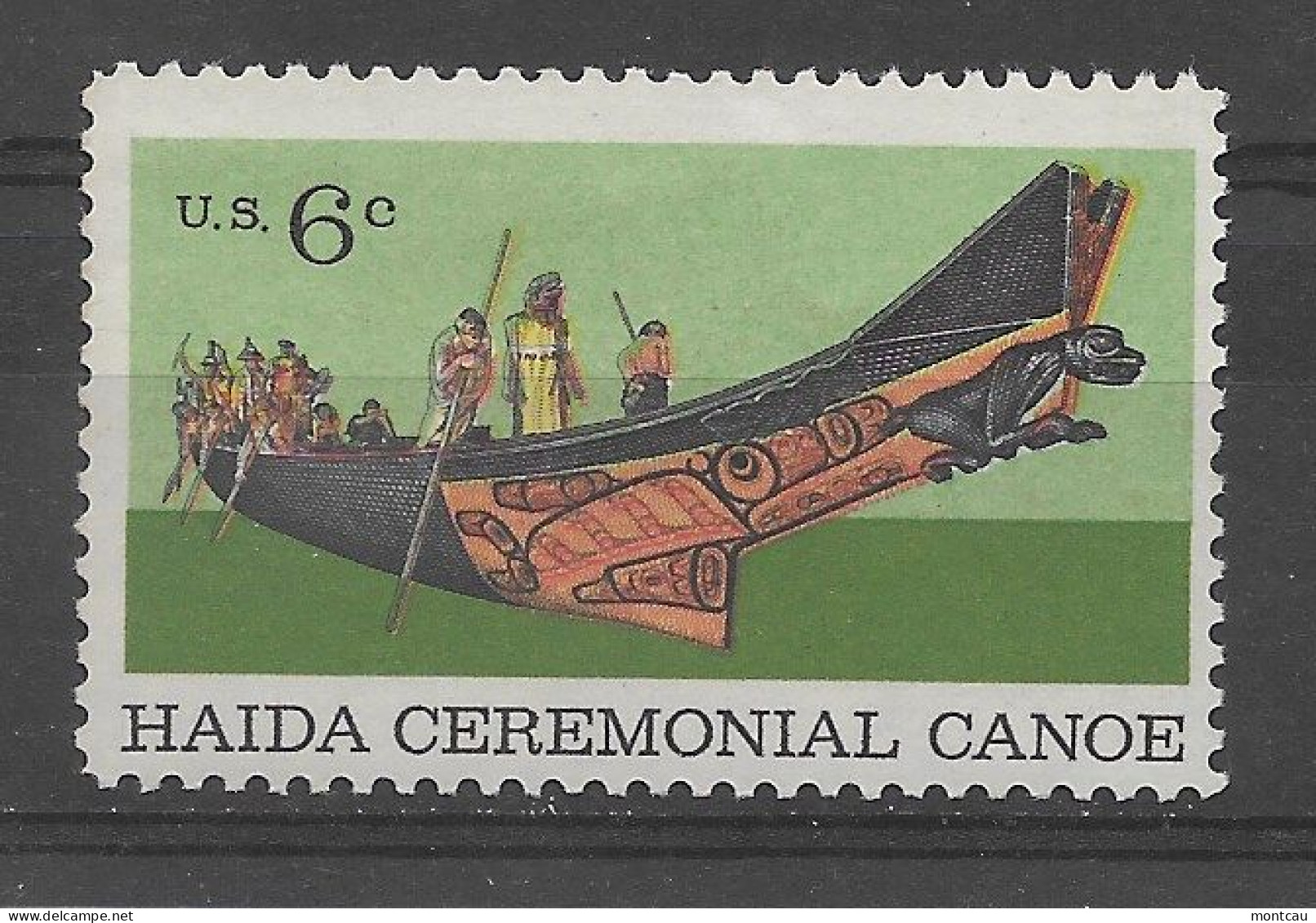 USA 1970.  Canoe Sc 1387  (**) - Ongebruikt