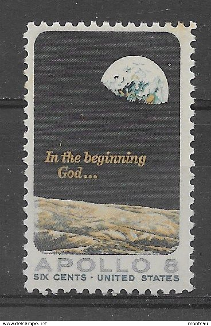 USA 1969.  Apollo VIII Sc 1371  (**) - Nuovi