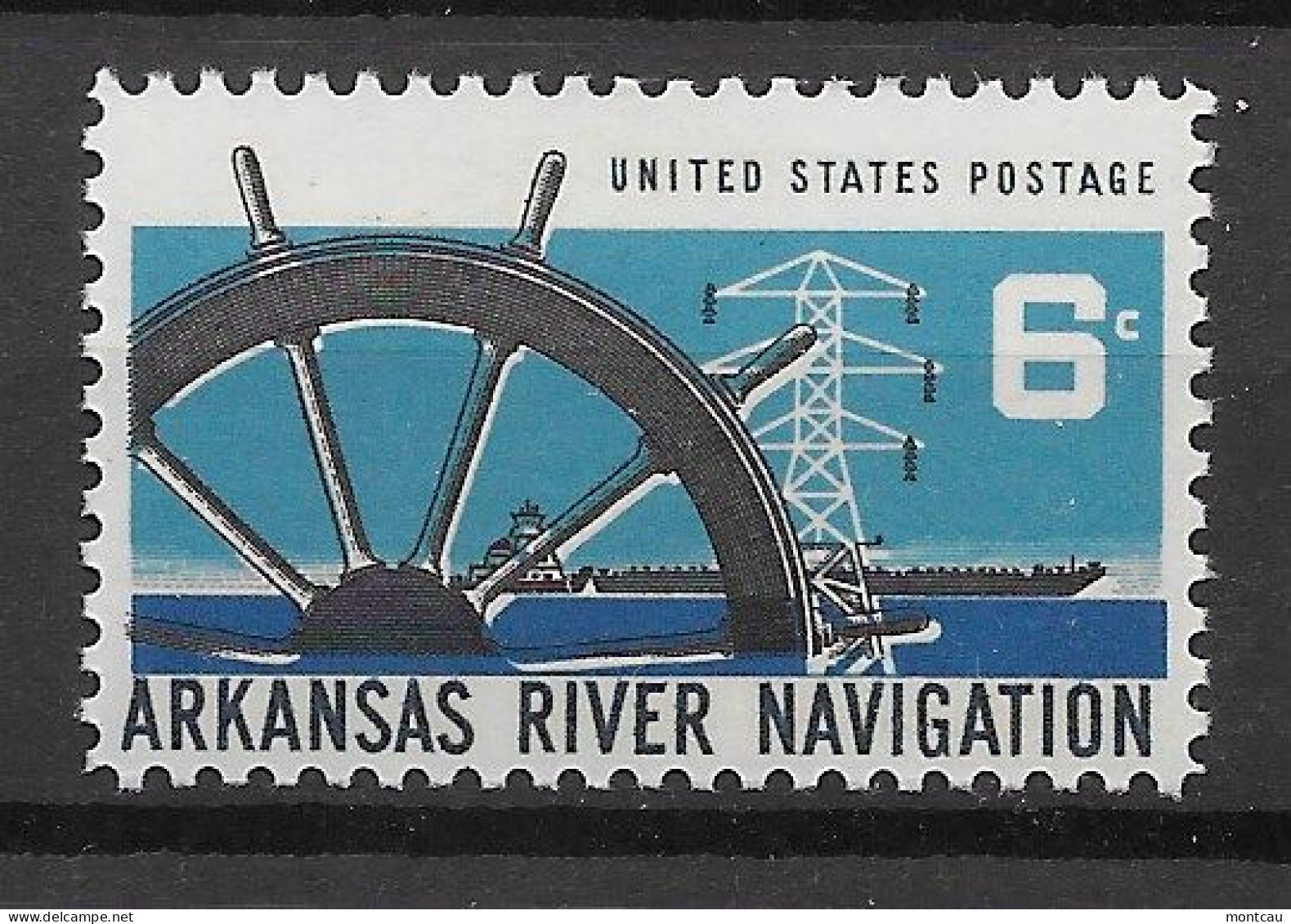 USA 1968.  Arkansas Sc 1358  (**) - Ongebruikt