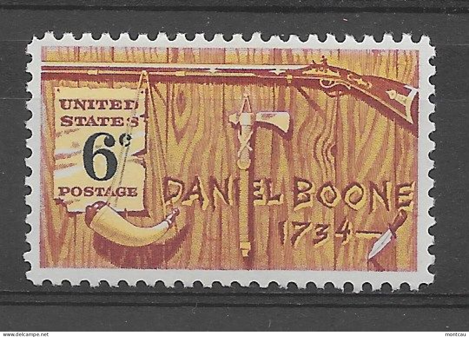 USA 1968.  Boone Sc 1357  (**) - Unused Stamps