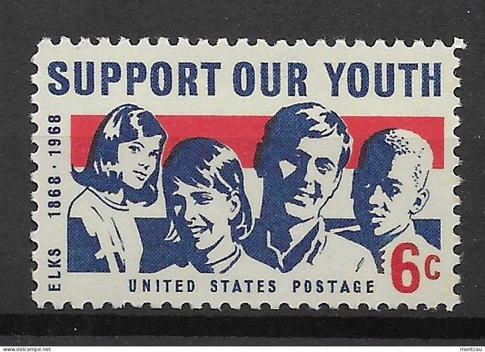 USA 1968.  Youth Sc 1342  (**) - Nuevos