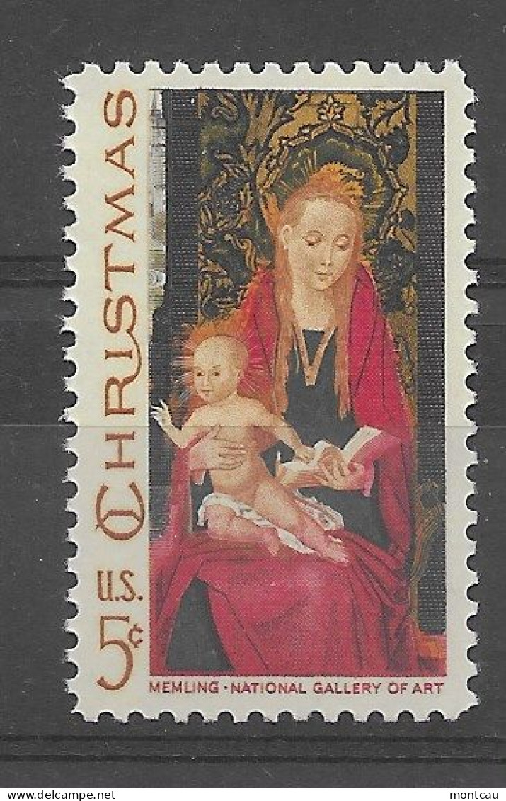 USA 1967.  Christmas Sc 1336  (**) - Unused Stamps