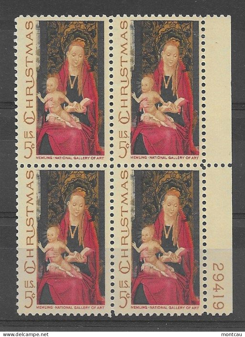 USA 1967.  Christmas Sc 1336  (**) - Unused Stamps