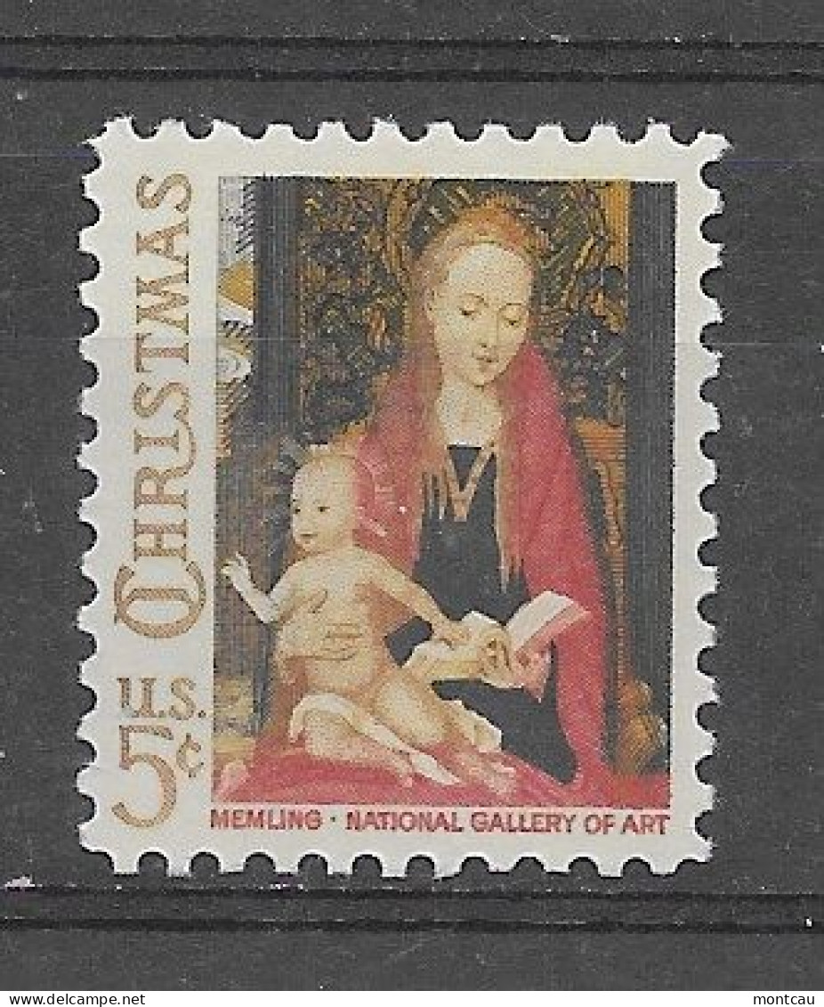 USA 1966.  Christmas Sc 1321  (**) - Unused Stamps