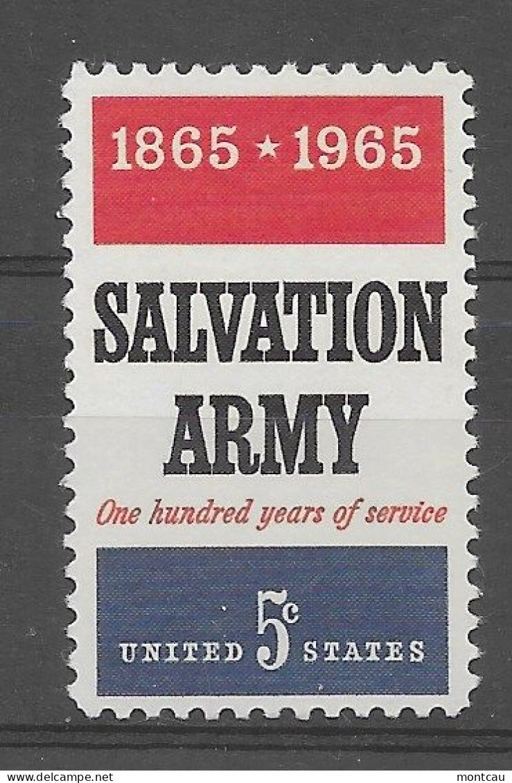 USA 1965.  Salvation Army Sc 1267  (**) - Unused Stamps