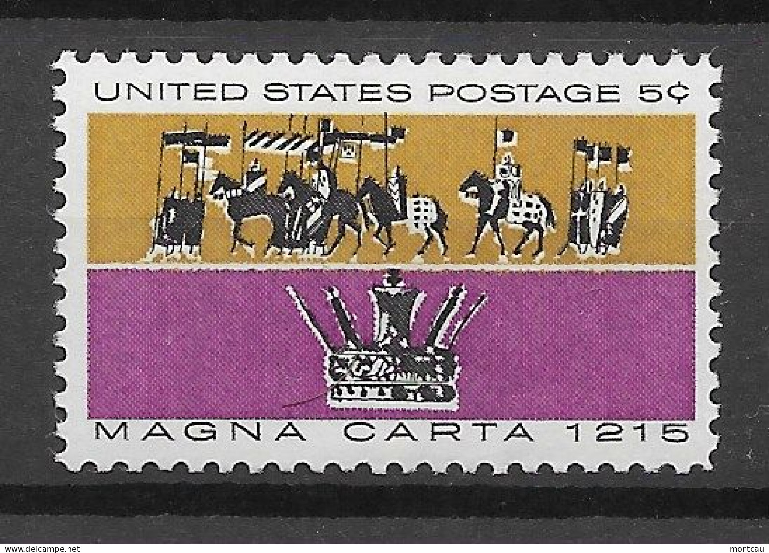 USA 1965.  Magna Carta Sc 1265  (**) - Unused Stamps