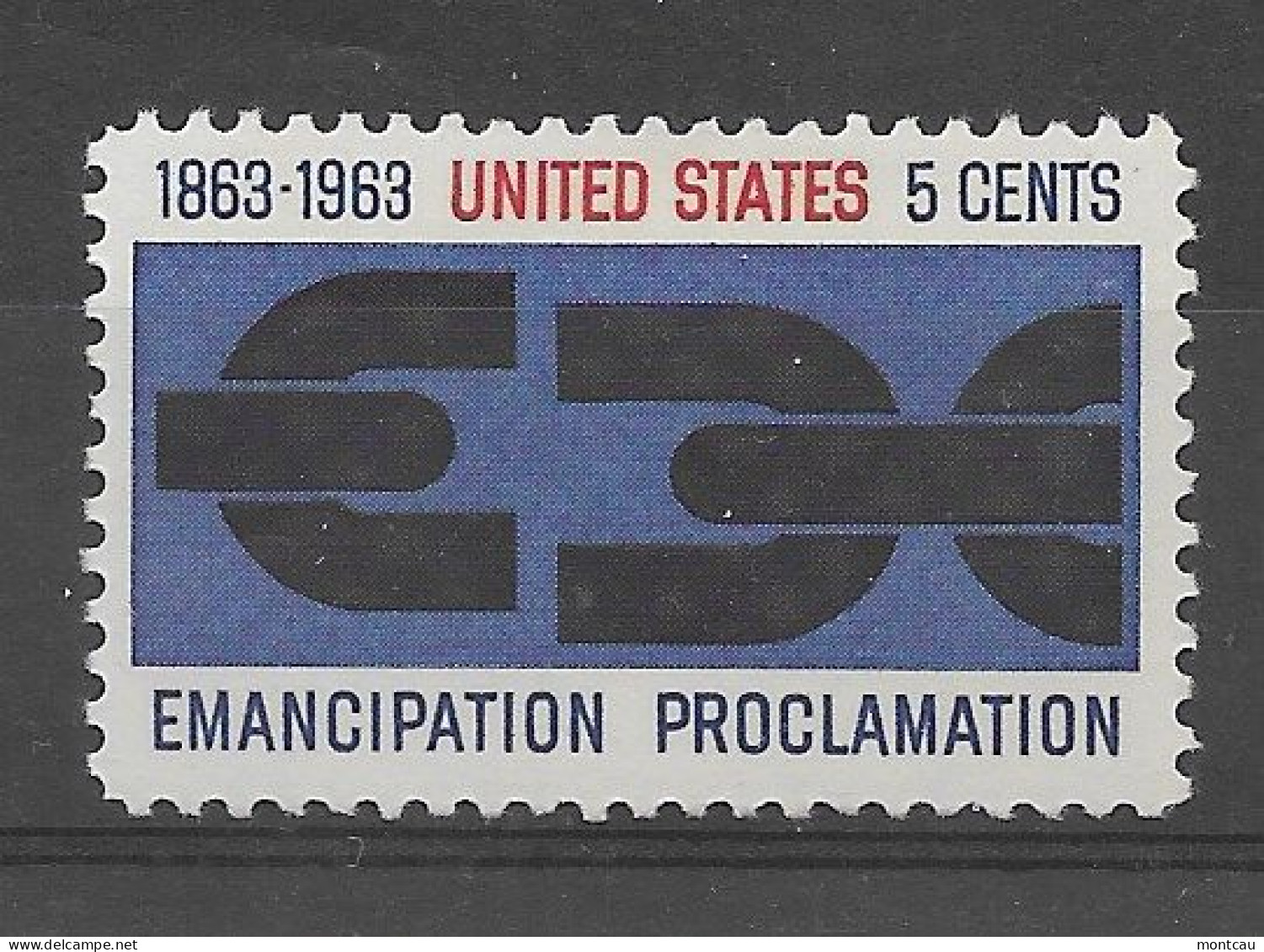 USA 1963.  Emancipation Sc 1233  (**) - Ongebruikt