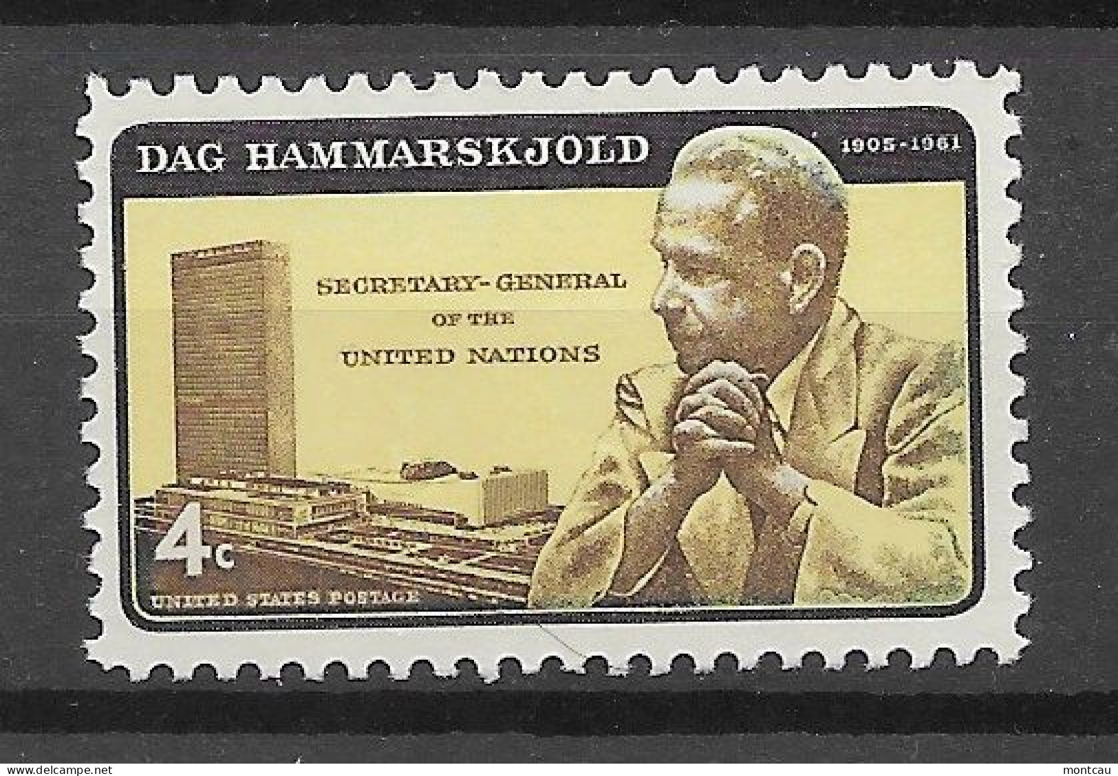 USA 1962.  Hammerskjold Sc 1203  (**) - Neufs