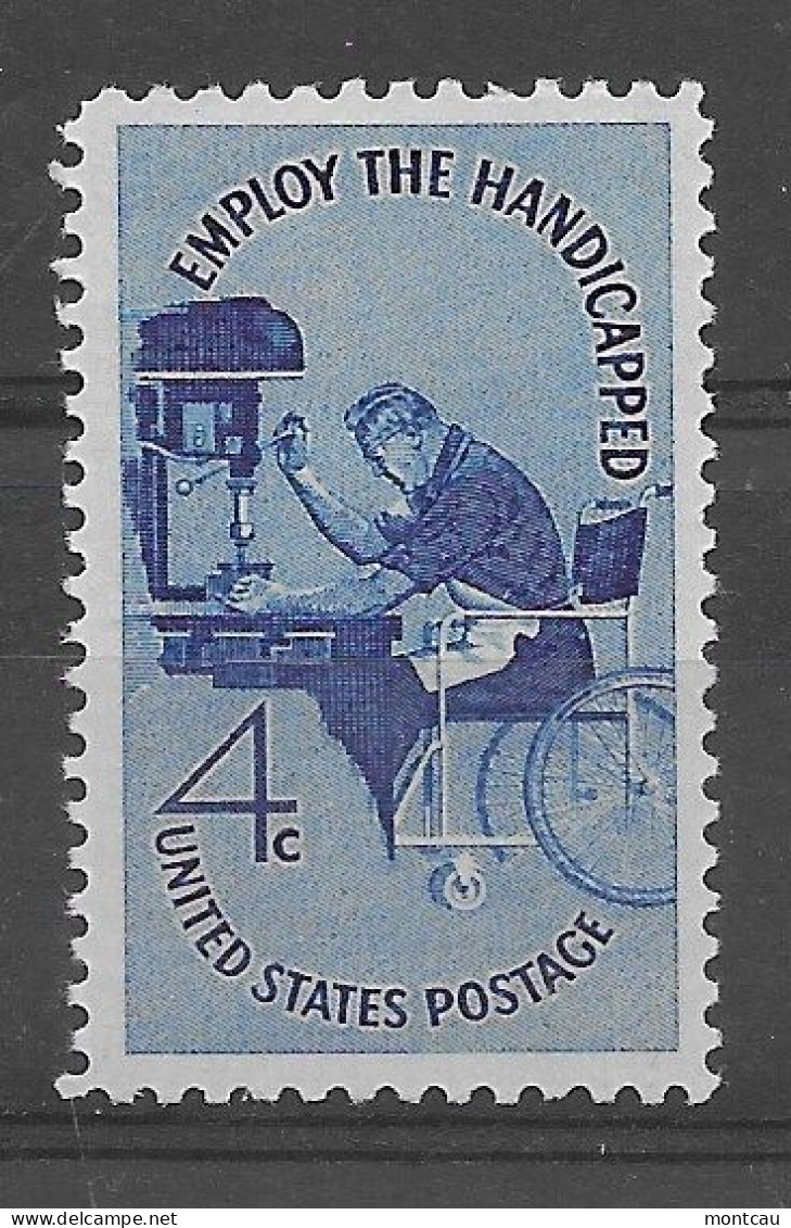 USA 1960.  Handicapped Sc 1155  (**) - Unused Stamps