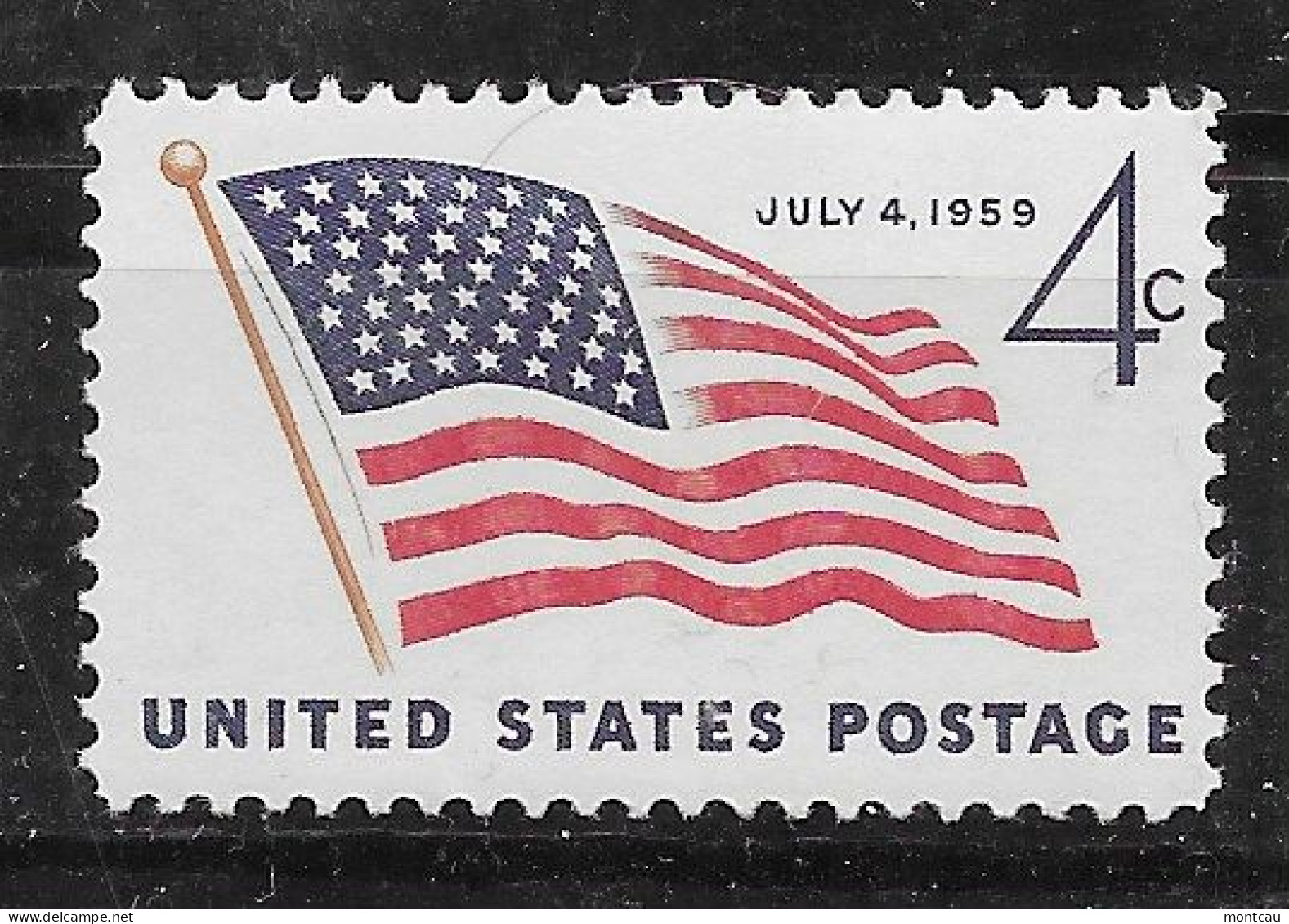 USA 1959.  July 4 Sc 1132  (**) - Unused Stamps