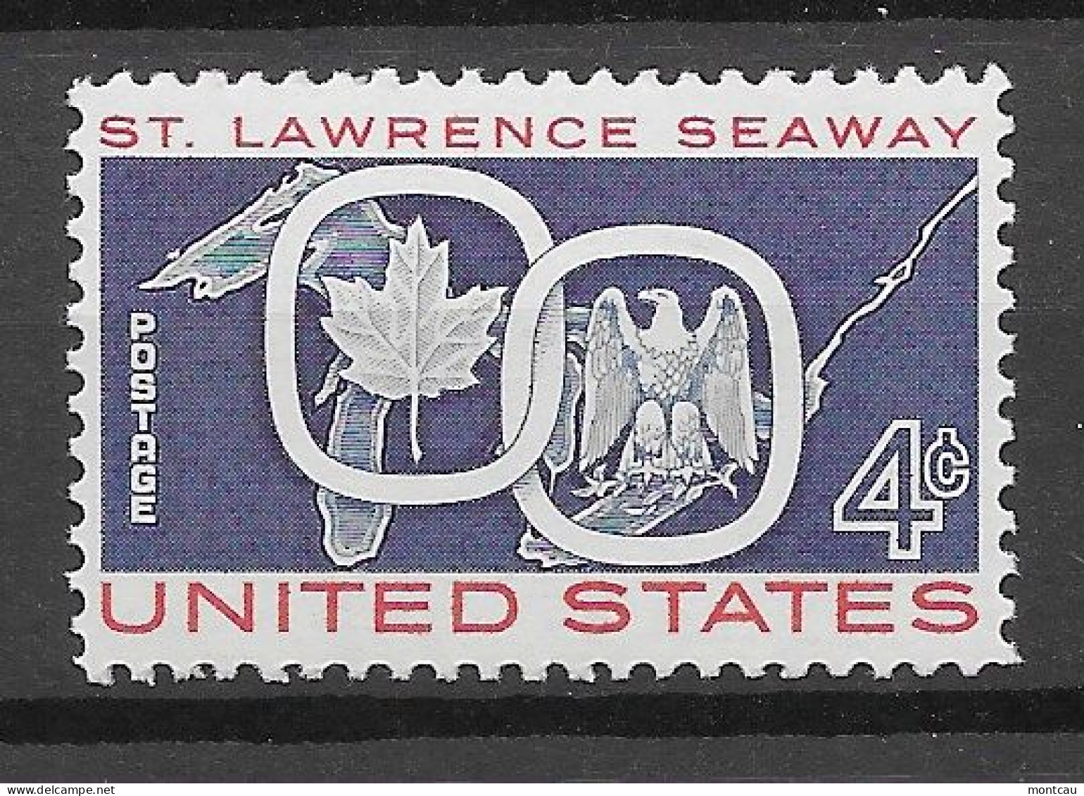 USA 1959.  St. Lawrence Sc 1131  (**) - Neufs