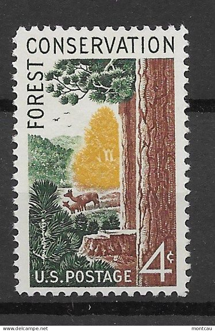 USA 1958.  Forest Cons. Sc 1122  (**) - Neufs