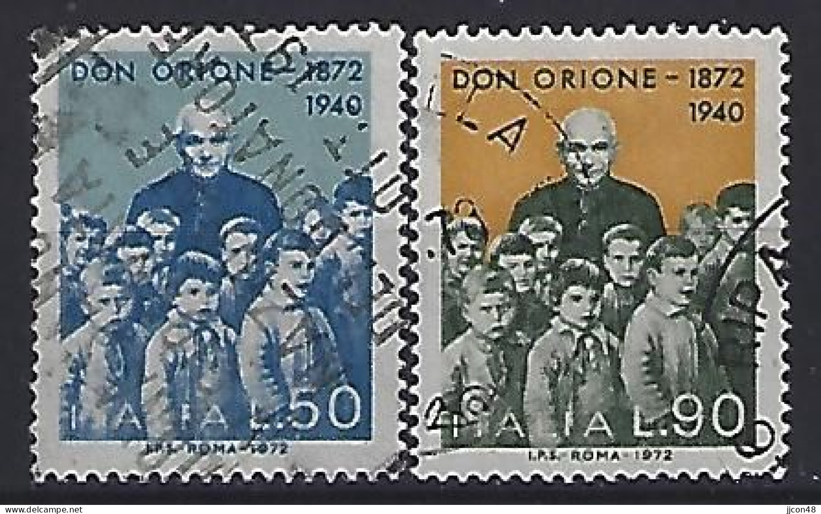 Italy 1972  Luigi Orione  (o) Mi.1387-1388 - 1971-80: Used