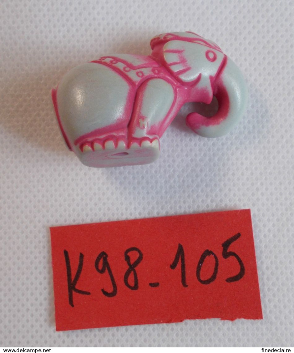 Kinder - Double Face - éléphant Ou Nain - K98 105 - Sans BPZ - Steckfiguren