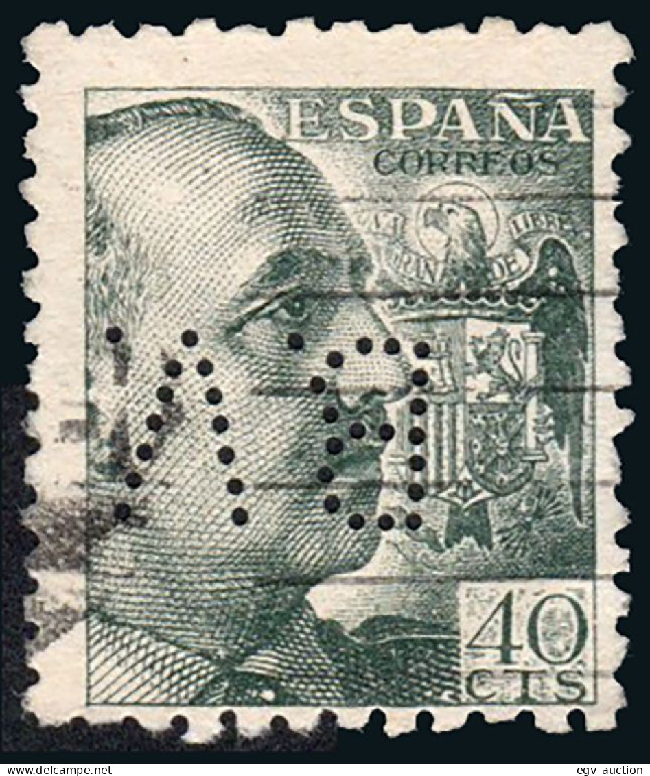 Madrid - Perforado - Edi O 925 - "B.V." (Banco) - Used Stamps