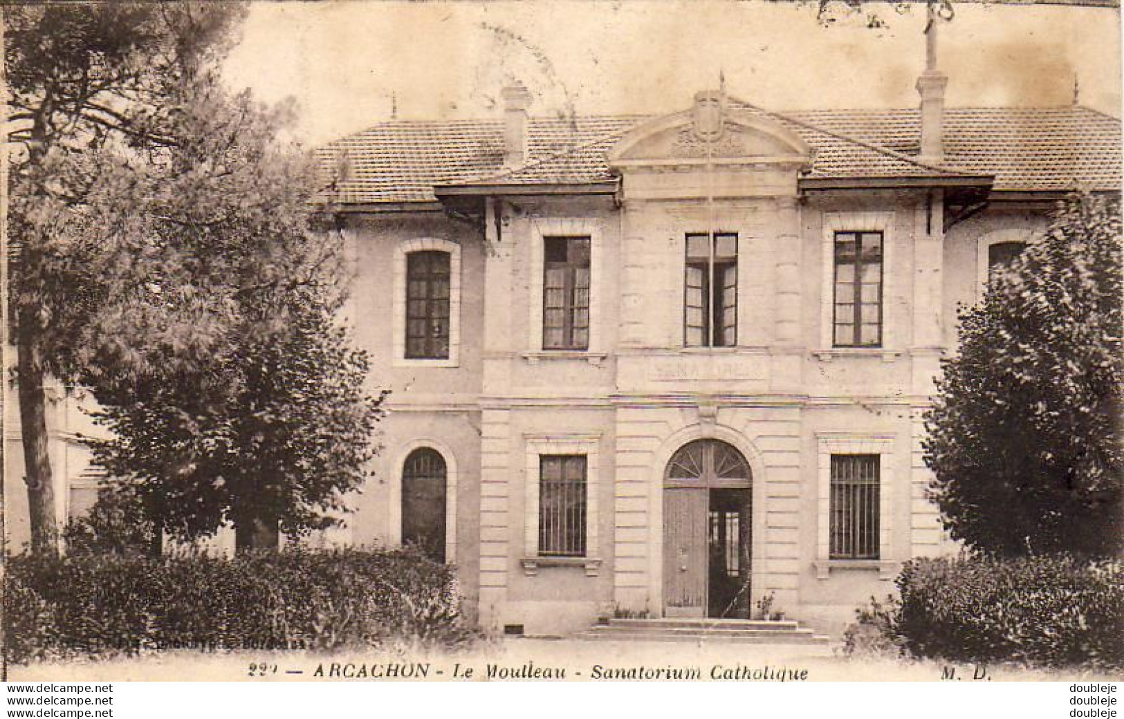 D33  ARCACHON  Le Moulleau- Sanatorium Catholique  ..... - Arcachon