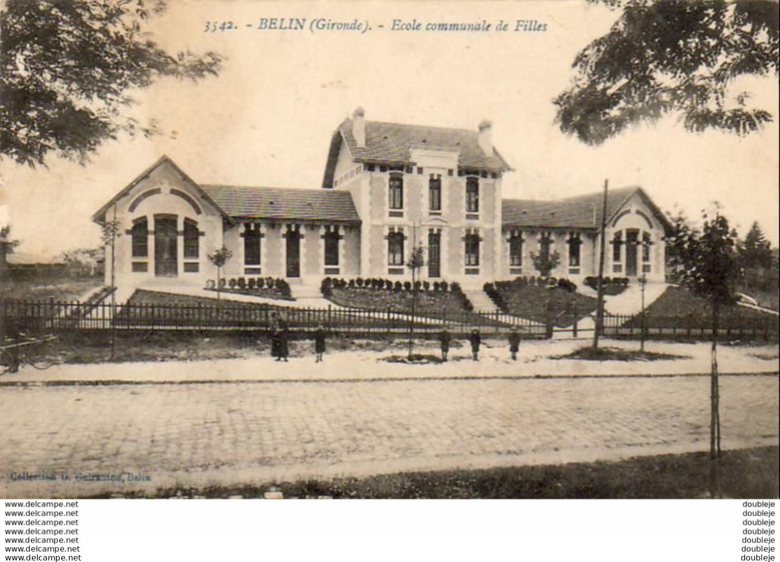 D33  BELIN  École Communale De Filles - Altri & Non Classificati