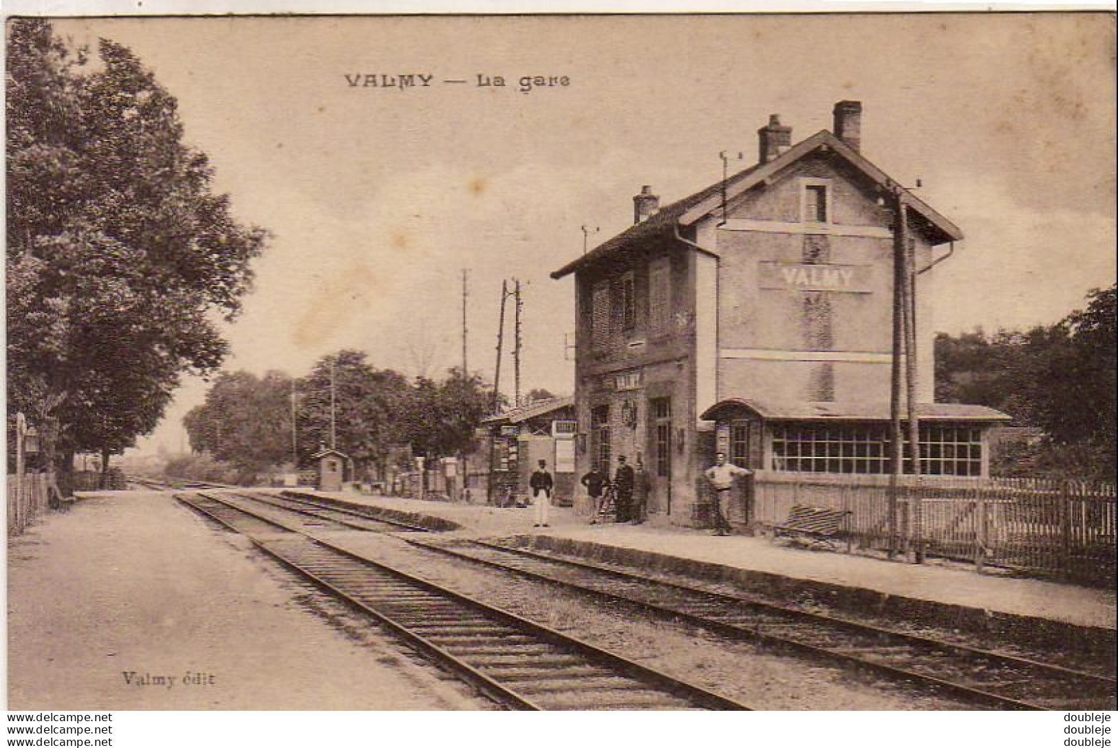 D51   VALMY   La Gare - Altri & Non Classificati