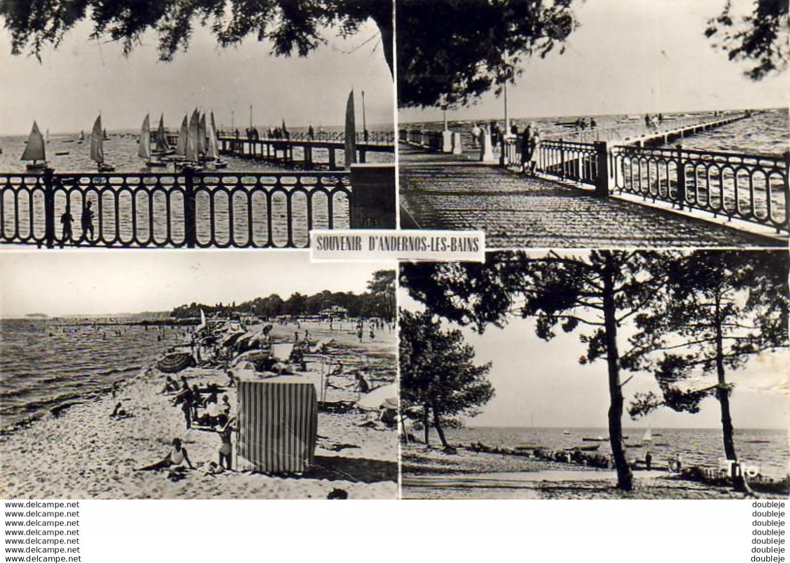 D33  ANDERNOS LES BAINS  Lot De 6 CPSM  Format 9 Cm X 14 Cm   ..... - Andernos-les-Bains