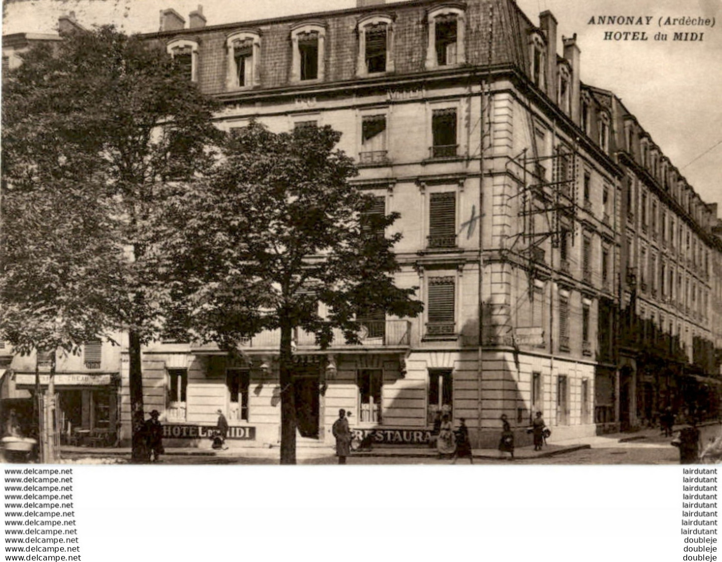 D07  ANNONAY  Hôtel Du Midi   ..... - Annonay