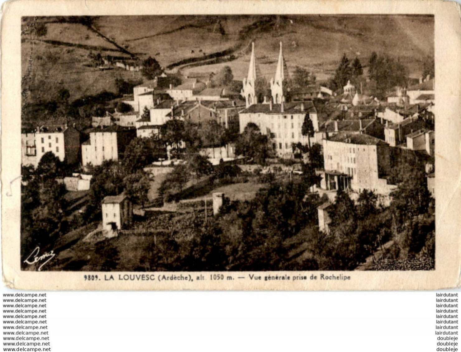 D07  LA LOUVESC  Vue Générale Prise De Rochelipe   ..... - La Louvesc