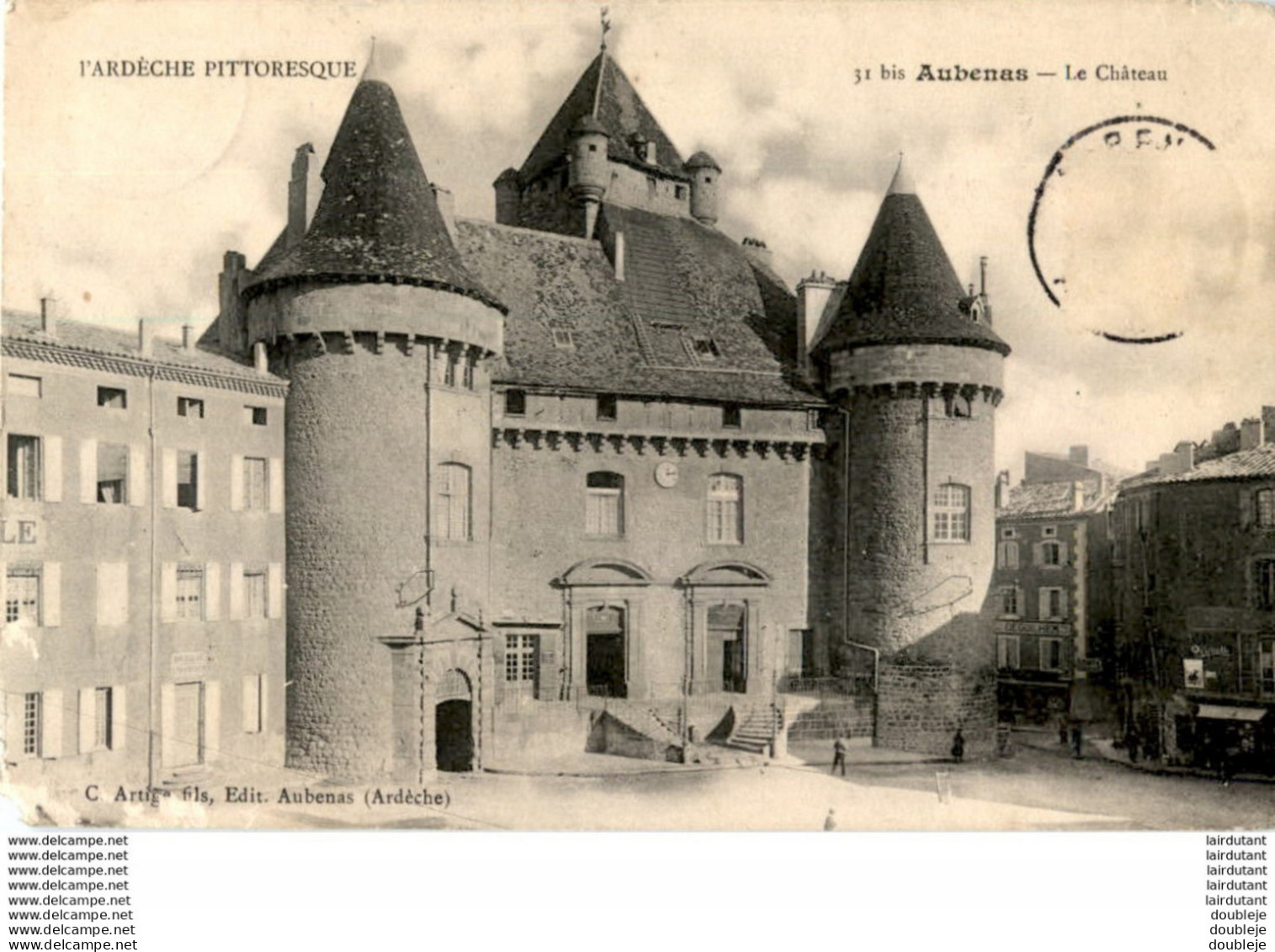 D07  AUBENAS  Le Château   ..... - Aubenas