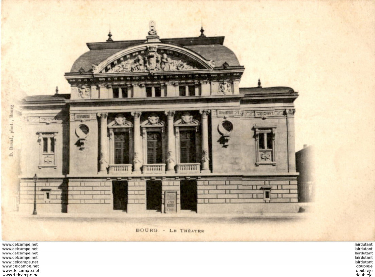 D01  BOURG  Le Théâtre  ..... - Andere & Zonder Classificatie