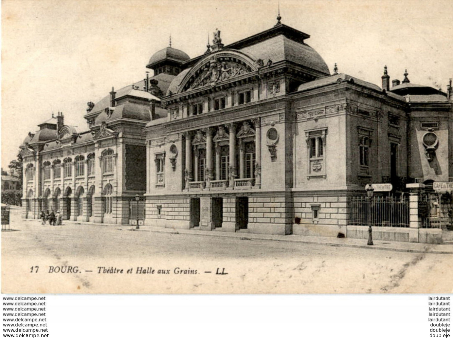 D01  BOURG  Théâtre Et Halle Aux Grains  ..... - Other & Unclassified