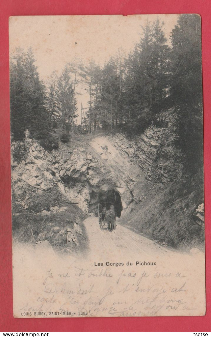 Petitval - Les Gorges Du Pichoux - 1901  ( Voir Verso ) - Autres & Non Classés