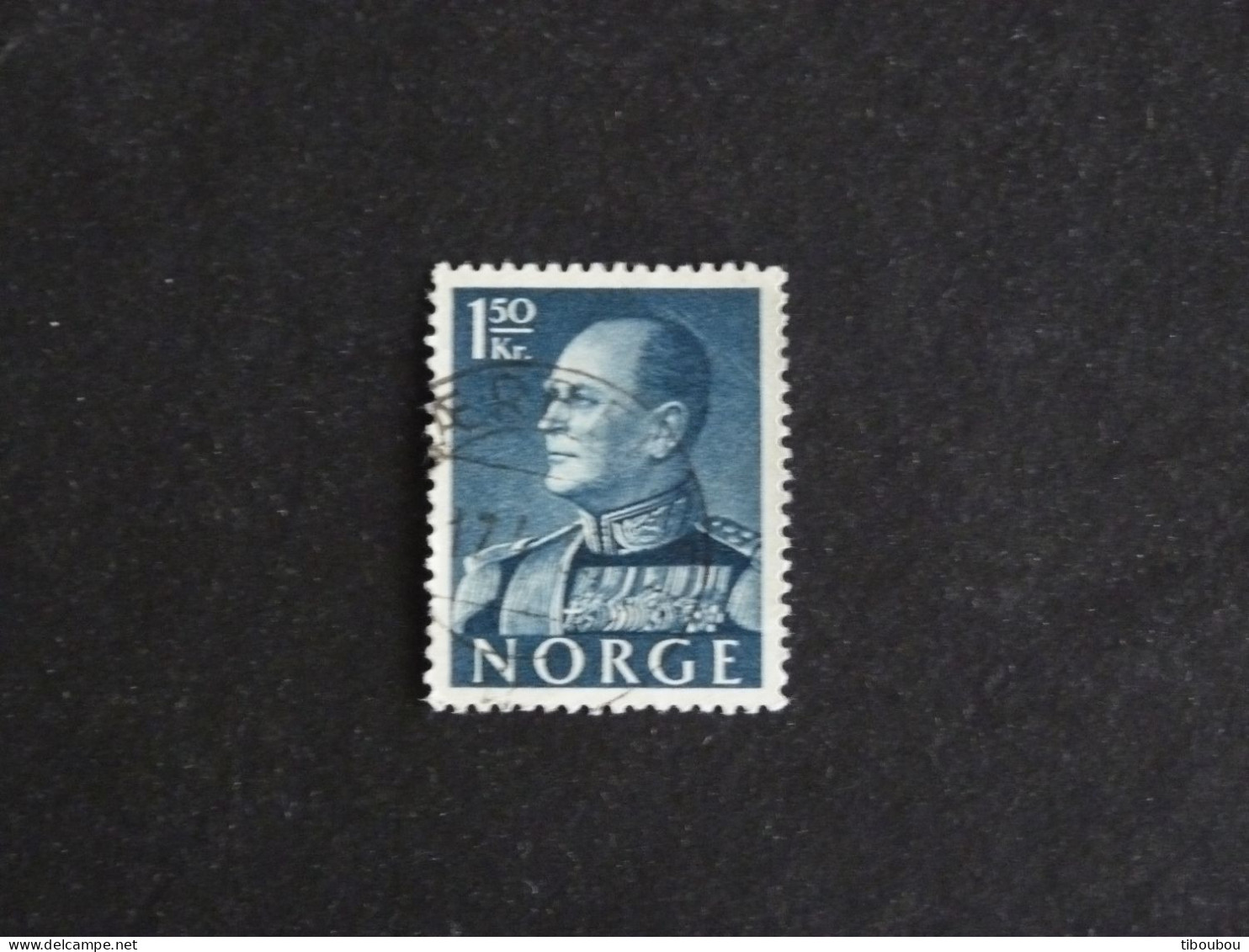 NORVEGE NORWAY NORGE NOREG YT 387 OBLITERE - ROI OLAV V - Used Stamps