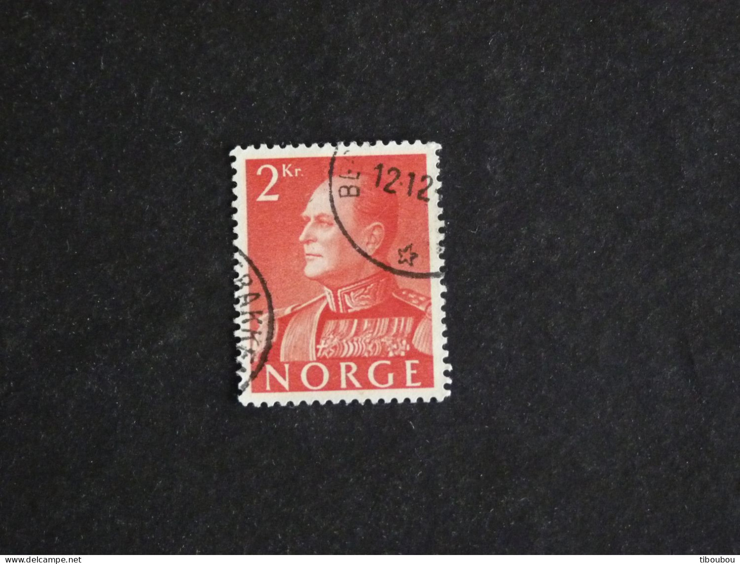 NORVEGE NORWAY NORGE NOREG YT 388 OBLITERE - ROI OLAV V - Usati