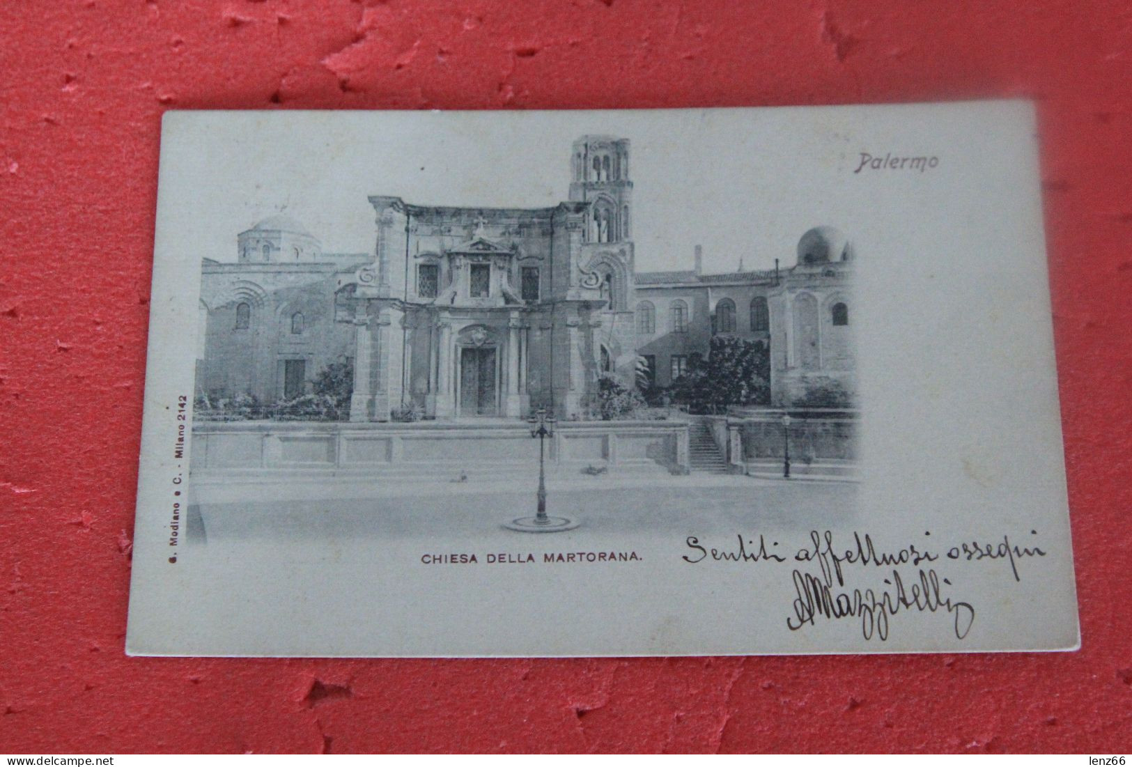 Palermo Chiesa Martorana 1902 Ed. Modiano Molto Bella++++++ - Palermo