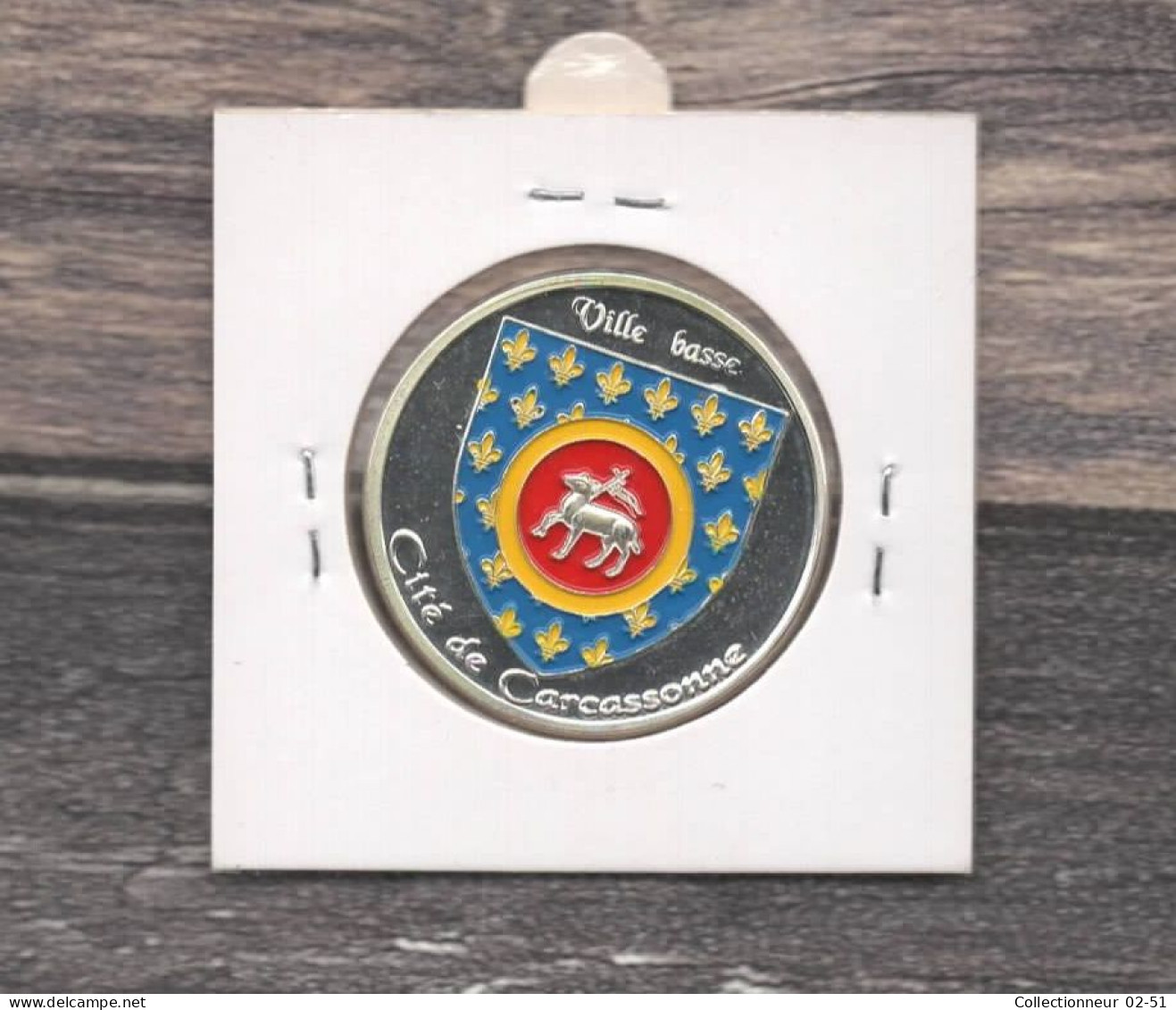 Médaille Souvenirs&Patrimoine : Château Comtal (couleur Argent) - Autres & Non Classés
