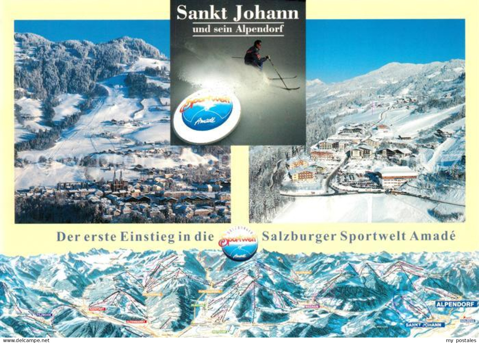 73222809 Sankt Johann Pongau Und Sein Alpendorf Einstieg In Die Salzburger Sport - Altri & Non Classificati