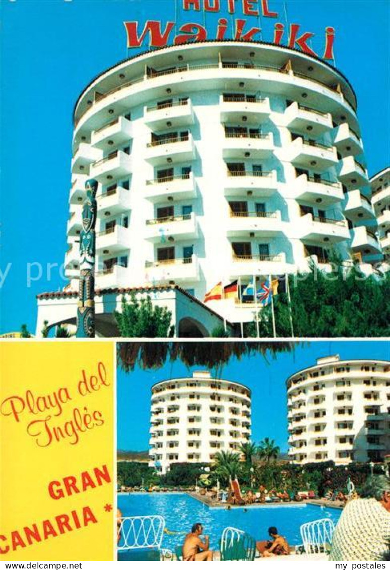 73222463 Playa Del Ingles Hotel Waikiki Swimming Pool Playa Del Ingles - Autres & Non Classés