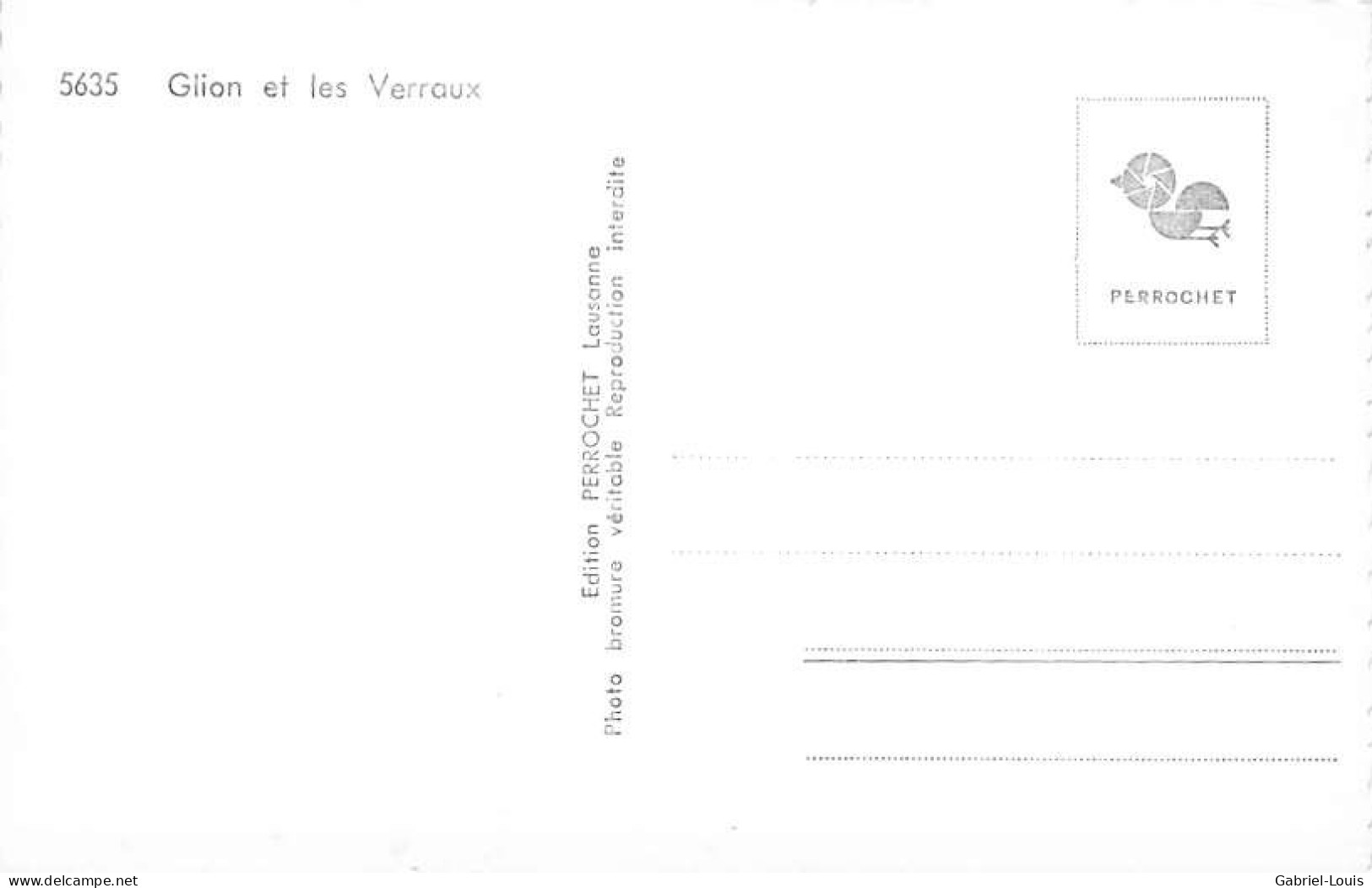 Glion Et Les Verraux Funiculaire ( 10x 15) - Montreux