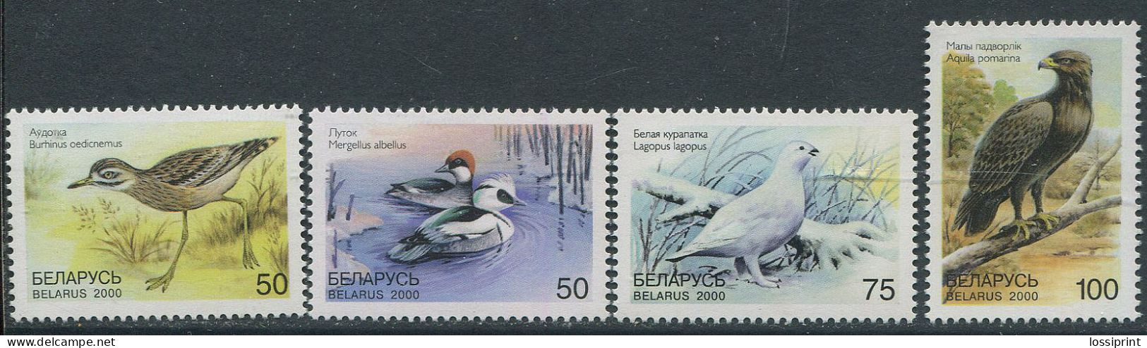 Belarus:Unused Stamps Serie Birds, Eagle, 2000, MNH - Bielorrusia