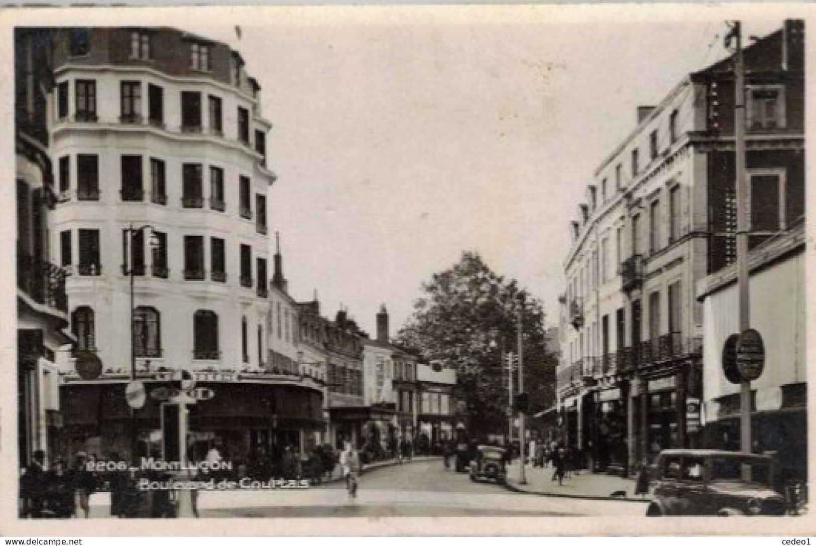 MONTLUCON  BOULEVARD DE COURTAIS - Montlucon