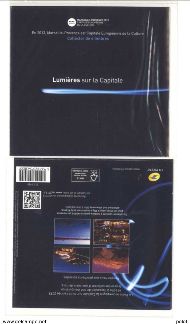 COLLECTOR - Lumières Sur La Capitale  - Bloc De 4 Timbres (Lettre Verte ) Sous Blister (C 86) - Collectors