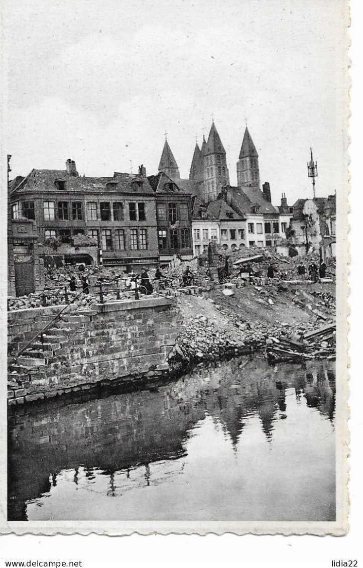 Tournai  Les Ruines De La Guerre Rue Des Poissonsceaux - Tournai