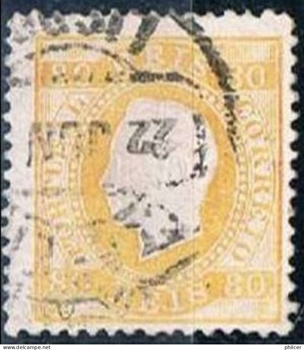 Portugal, 1870/6, # 42 Dent. 12 1/2, Used - Usati