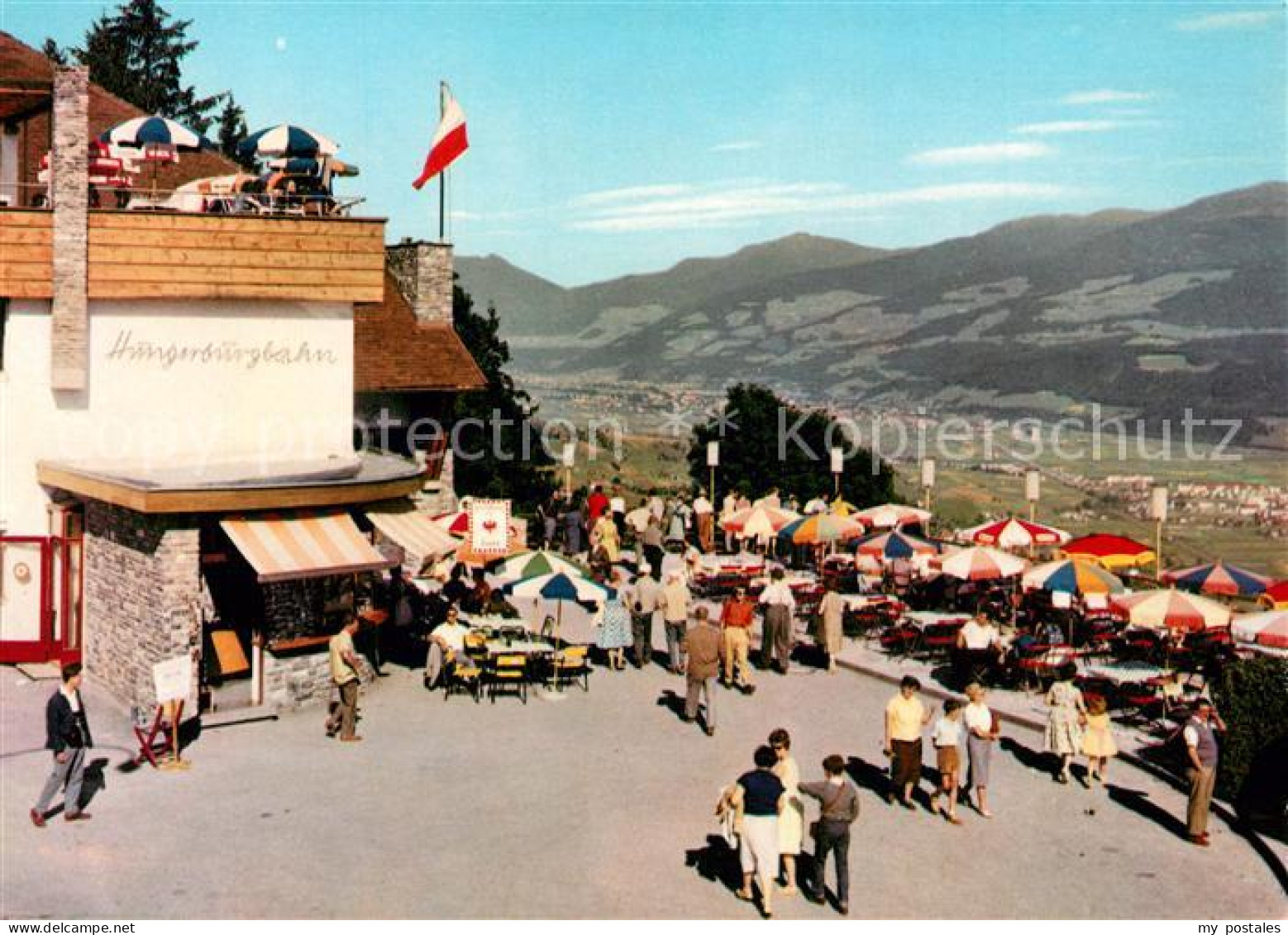 73219902 Hungerburg Innsbruck Terrassencafe Blick Ins Tal Hungerburg Innsbruck - Other & Unclassified