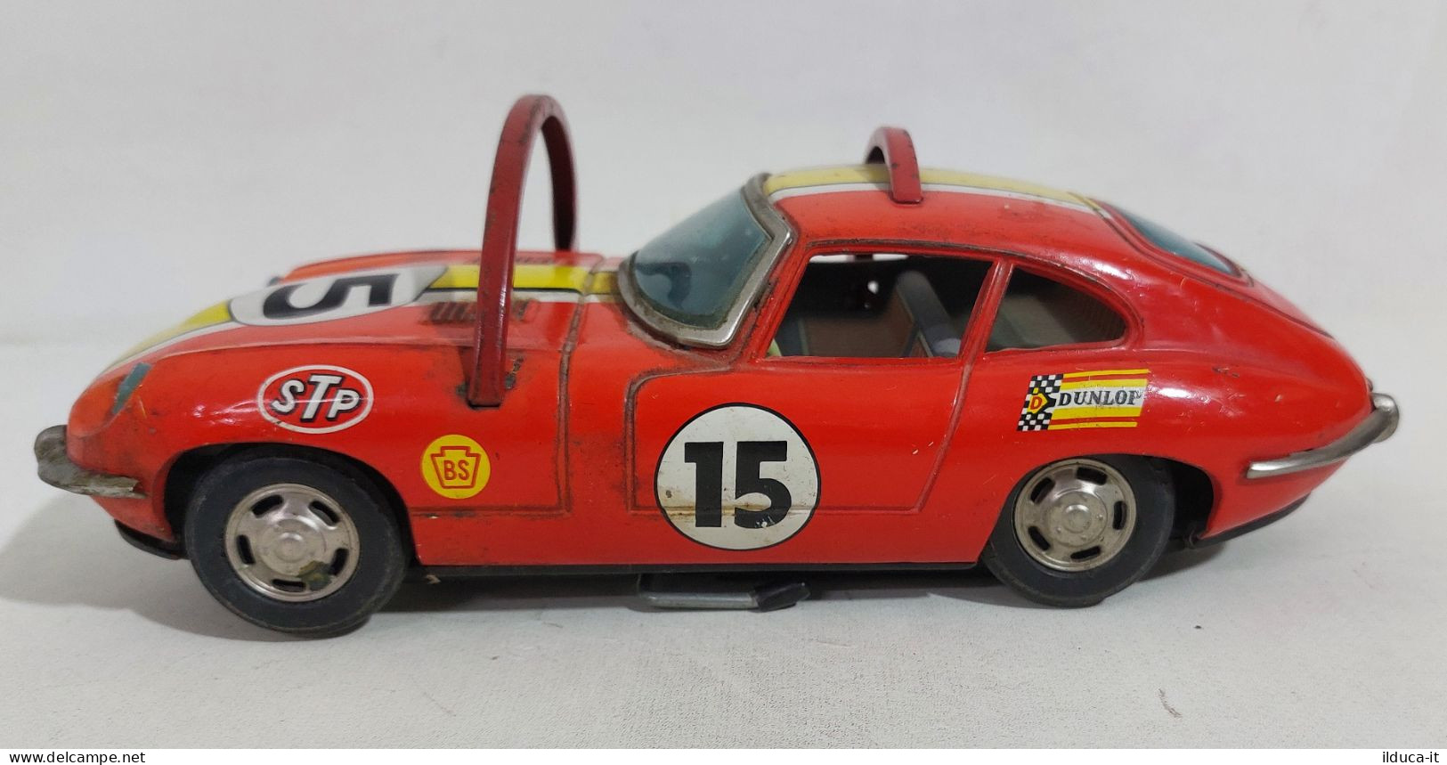 70118 Giocattolo Di Latta - Masudaya Jaguar Stunt Car - Modern Toys 1961 - Altri & Non Classificati